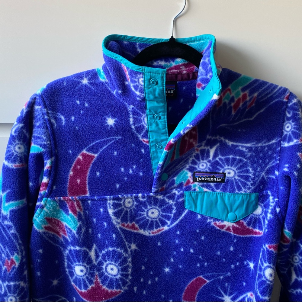 patagonia synchilla owl pullover - Picture 3 of 13